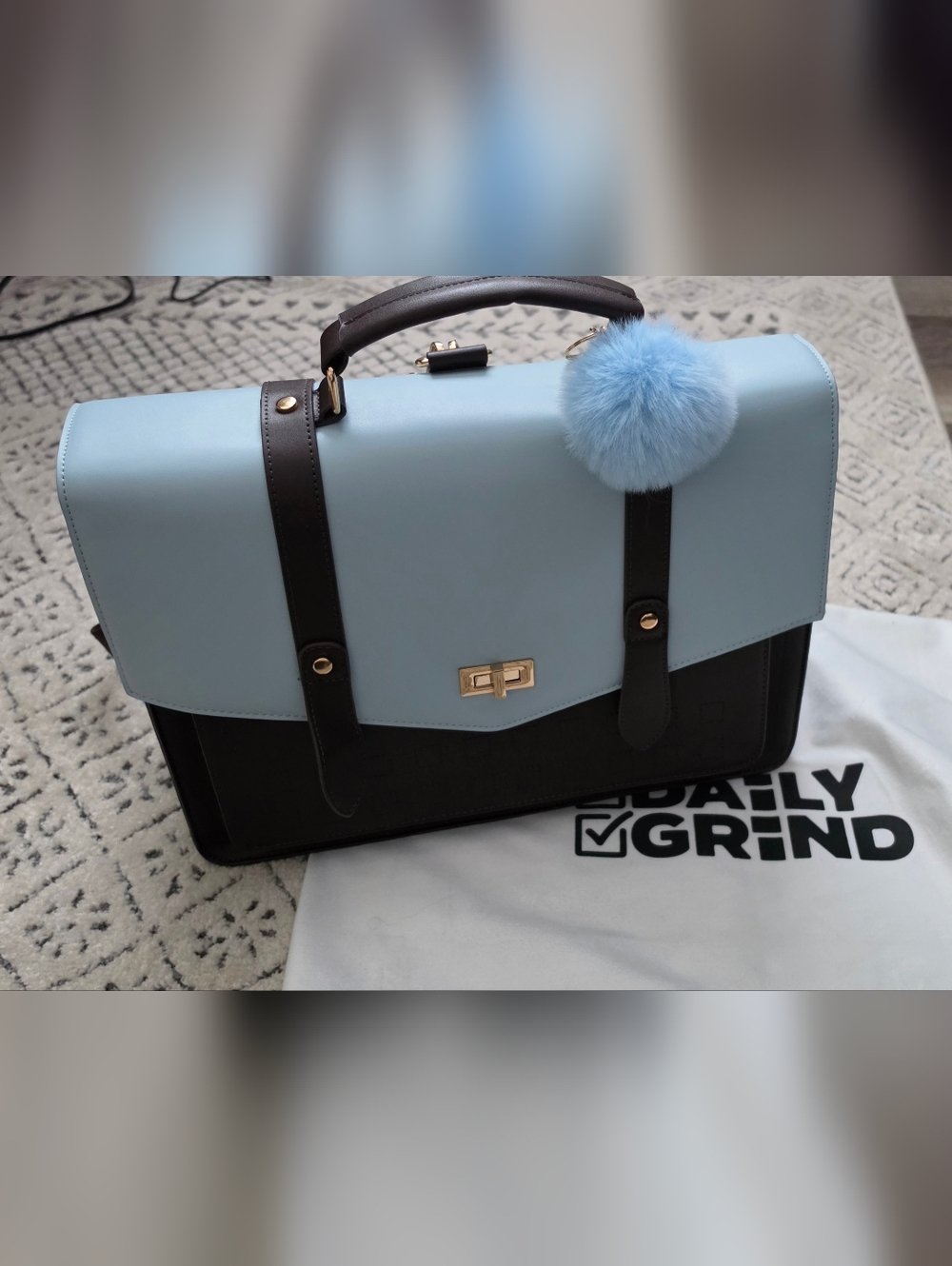 Daily Grind Planner & Laptop Bag | Academia Luxe – Crescent Bloom - BRAND NEW